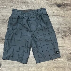Rip Curl Kids Gray Checkered Shorts